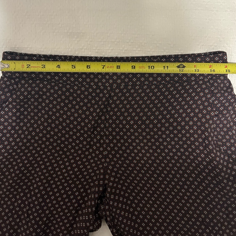 Theory Silk Patterned Pants - Picture 16 of 17